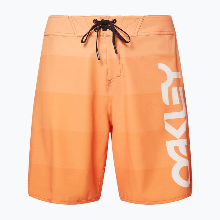 Herren Oakley Retro Mark 19" Schwimmshorts orange FOA40430473K 4