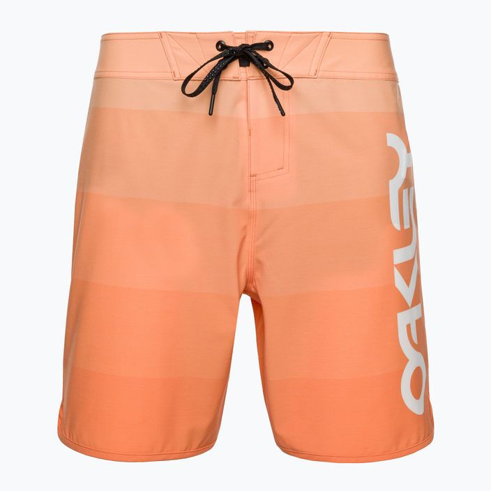 Herren Oakley Retro Mark 19" Schwimmshorts orange FOA40430473K