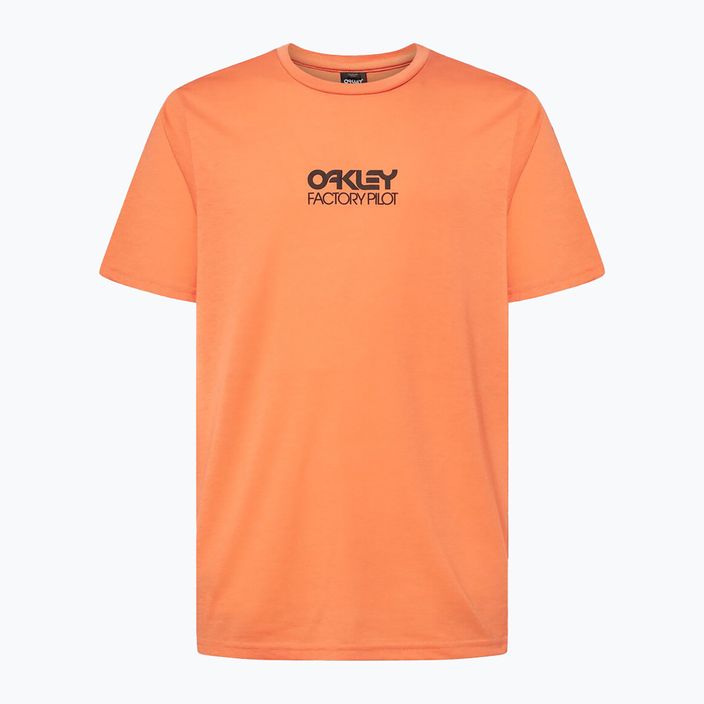 Herren Oakley Factory Pilot Ss Tee orange FOA404507 Radsport-T-Shirt