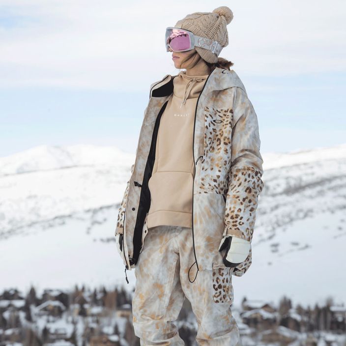Oakley TC Juno Reduct Shell Frauen Snowboard Jacke Cheeta td drucken 7