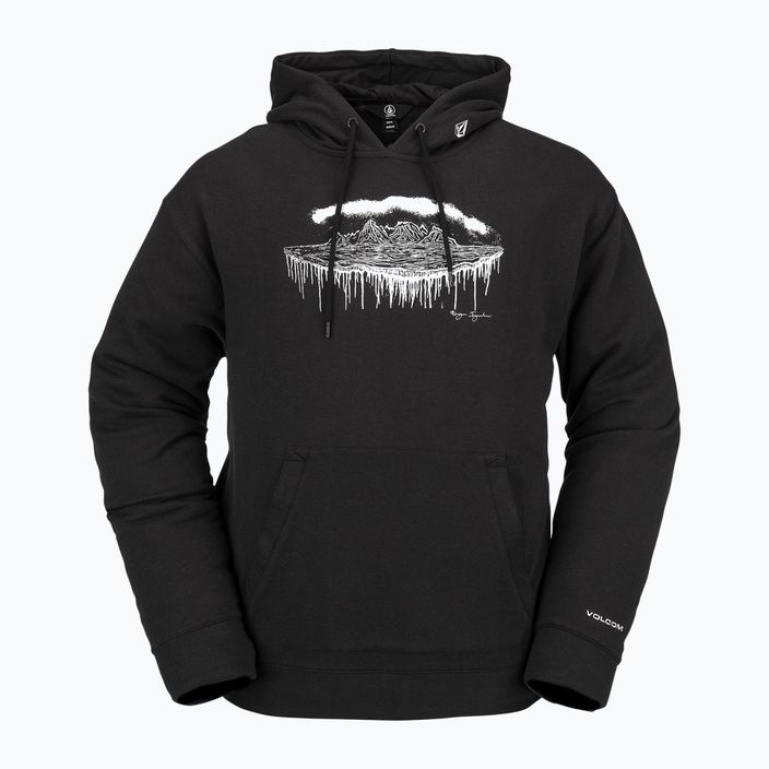 Men's Volcom Di HD Snowboard Sweatshirt schwarz G4152203-BLK 2