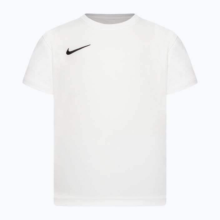 Nike Dry-Fit Park VII Kinder-Fußballtrikot weiß/schwarz