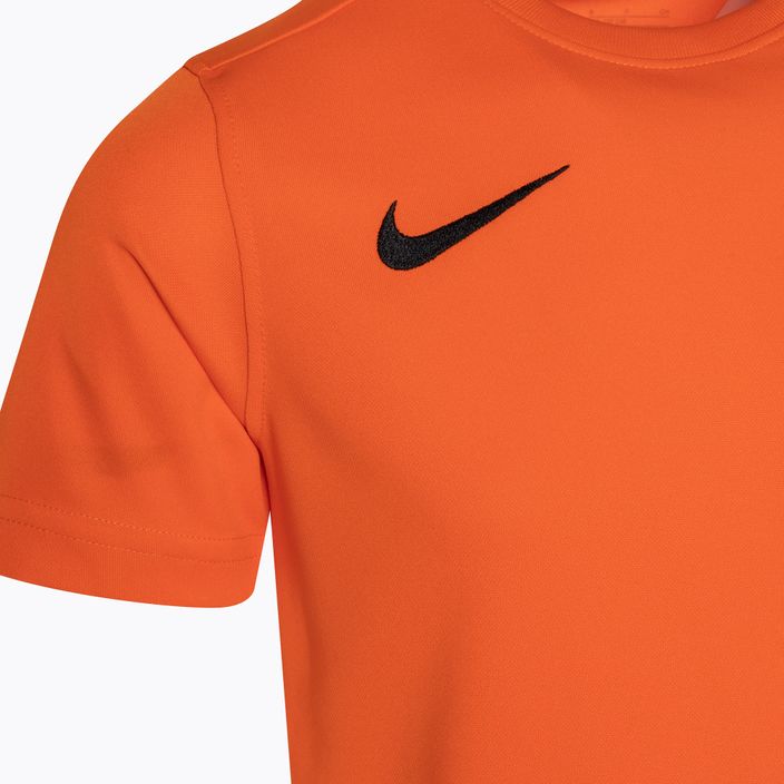 Nike Dri-FIT Park VII Jr Sicherheit orange/schwarz Kinder-Fußballtrikot 3