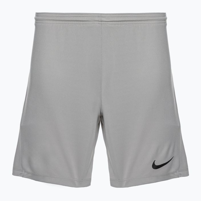 Herren Nike Dri-FIT Park III Knit Fußball-Shorts zinngrau/schwarz