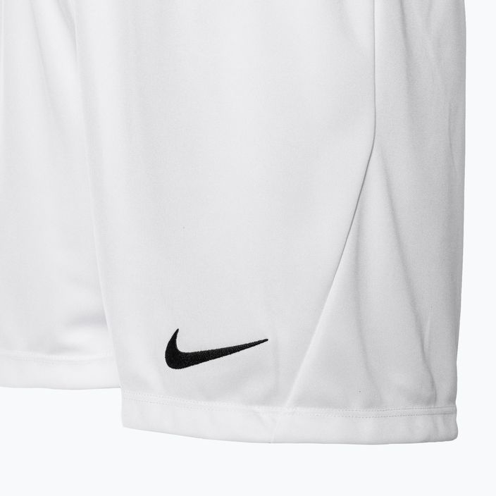 Nike Dri-FIT Park III Knit Fußball-Shorts für Frauen weiß/schwarz 3