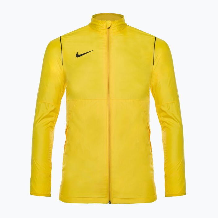 Herren-Fußballjacke Nike Park 20 Regenjacke Tour gelb/schwarz/schwarz