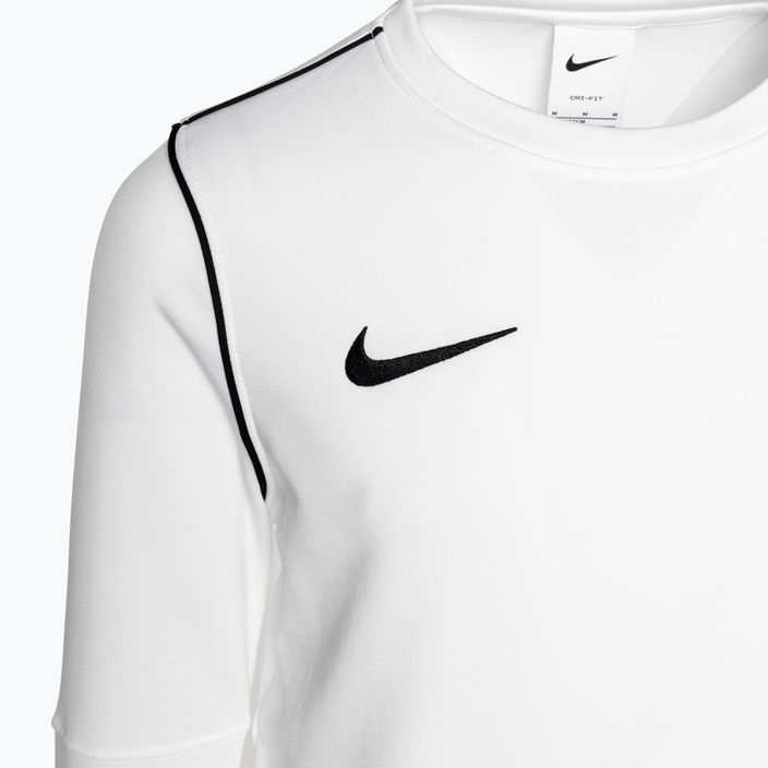 Nike Dri-FIT Park 20 Crew weiß/schwarz/schwarz Kinder Fußball Sweatshirt 3