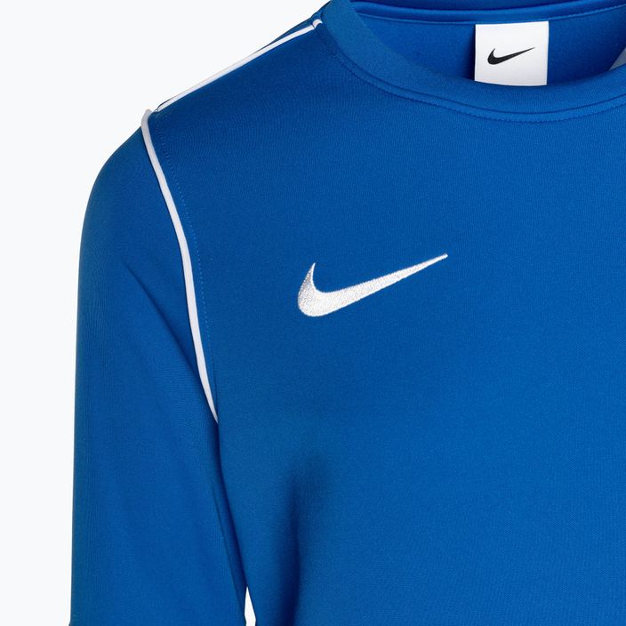 Nike Dri-FIT Park 20 Crew königsblau/weiß Kinder Fußball Sweatshirt 3