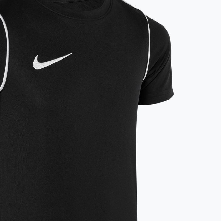 Nike Dri-Fit Park 20 schwarz/weißes Kinder-Fußballtrikot 3