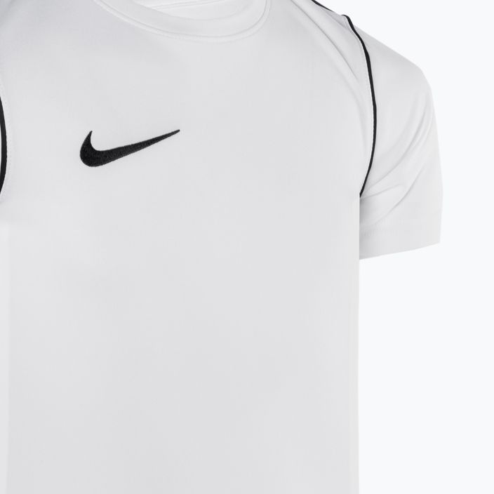 Nike Dri-Fit Park 20 Kinder Fußballtrikot weiß/schwarz/schwarz 3
