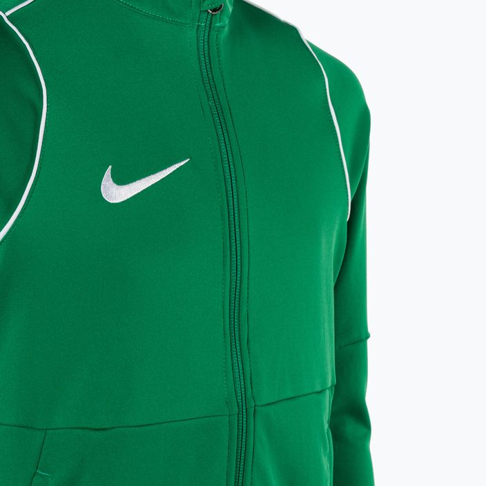 Nike Dri-FIT Park 20 Knit Track Tannengrün/Weiß Kinder Fußball Sweatshirt 3