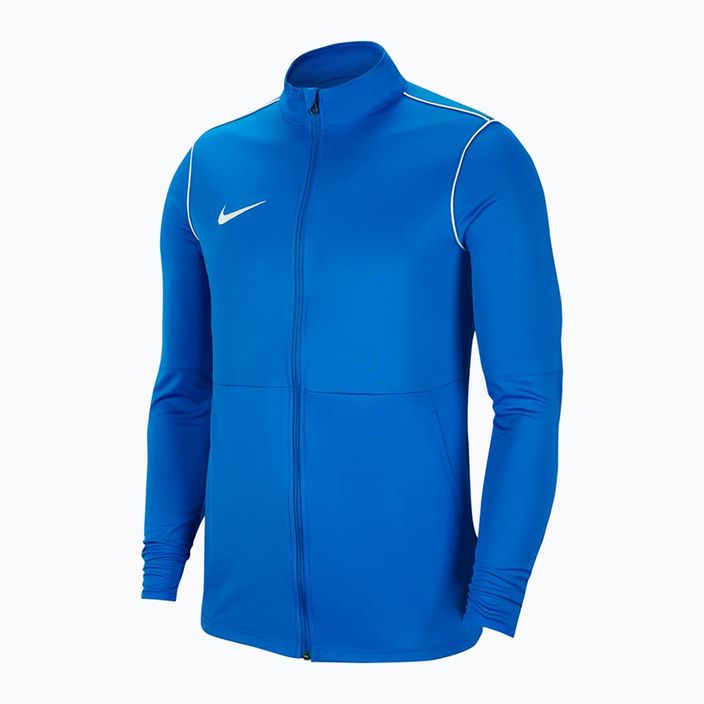 Fußball Sweatshirt Hoodie Kinder Nike Dri-FIT Park 20 Knit Track royal blue/white/white