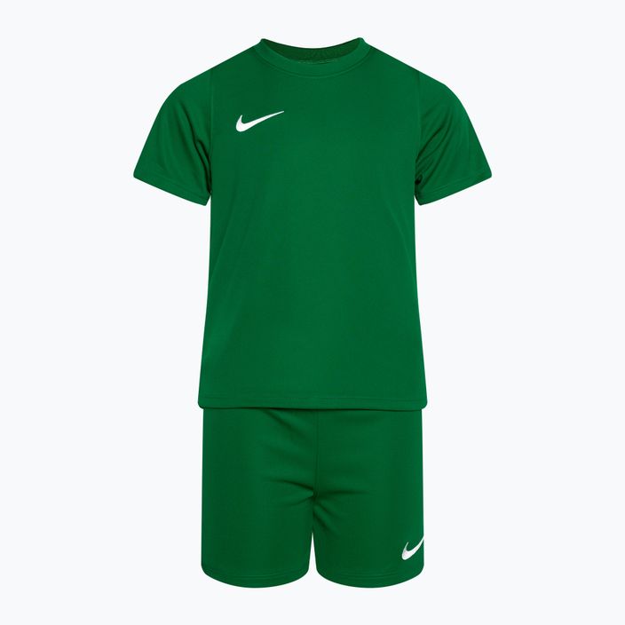 Nike Dri-FIT Park Fußball-Set für kleine Kinder tannengrün/tannengrün/weiß 2