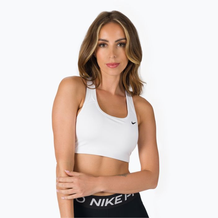Nike Dri-FIT Swoosh Fitness-BH weiß BV3630-100