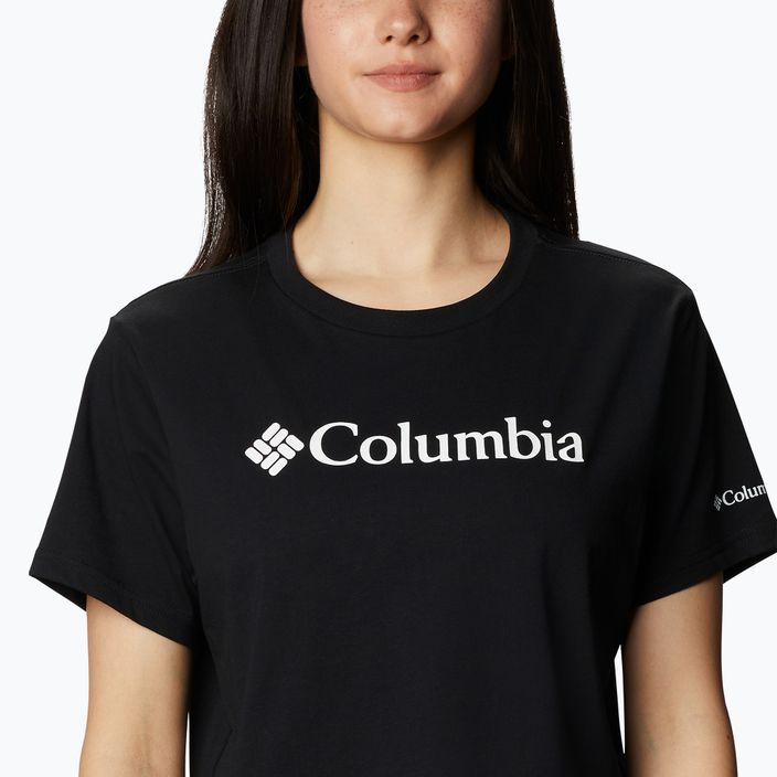 Columbia North Cascades Cropped Damen-Trekking-Shirt schwarz 1930051011 5