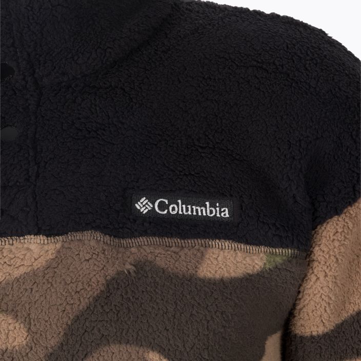 Columbia Rugged Ridge Sherpa 1/2 Herren Fleece Sweatshirt schwarz 1952393 3