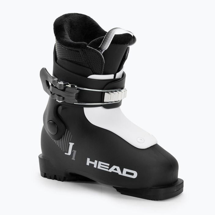 HEAD J1 schwarz/weiss Kinder-Skischuhe