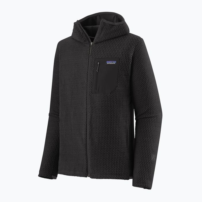Herren Patagonia R1 Air Full-Zip Fleece-Sweatshirt schwarz 7