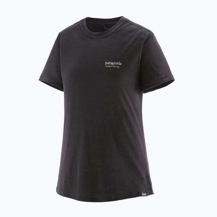 Damen Patagonia Cap Cool Merino Blend Graphic Shirt Erbe Header/schwarz 4