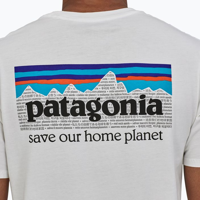 Herren Patagonia P-6 Mission Bio-Trekkinghemd weiß 3