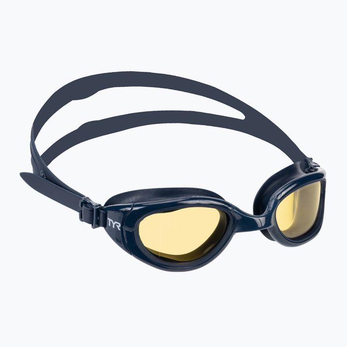 TYR Special Ops 2.0 Polarized Unverspiegelte Schwimmbrille amber/navy