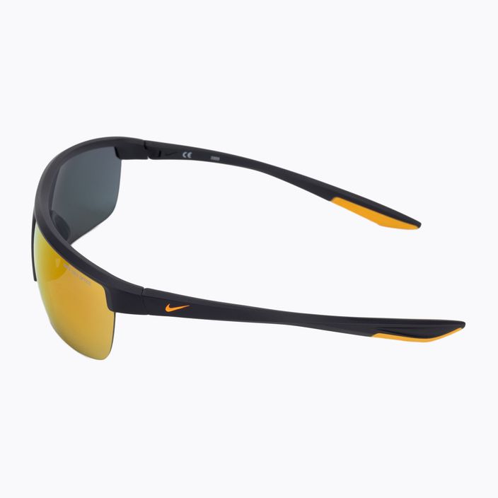 Nike Tempest matte gridiron/total orange braun w/orange Sonnenbrille 4