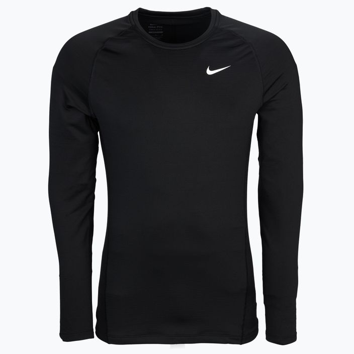 Nike Pro Warm Trainings-Langarmshirt für Herren schwarz CU6740-010