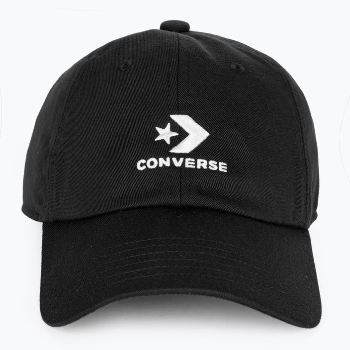 Converse Logo Lock Up Baseballkappe converse schwarz 2