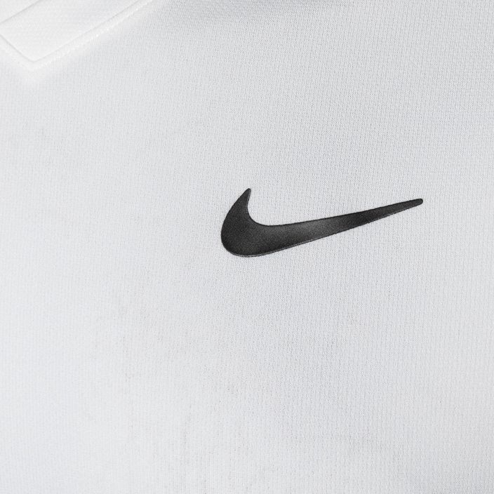 Herren Nike Court Dri-Fit Victory Tennisshirt weiß/weiß/schwarz 3