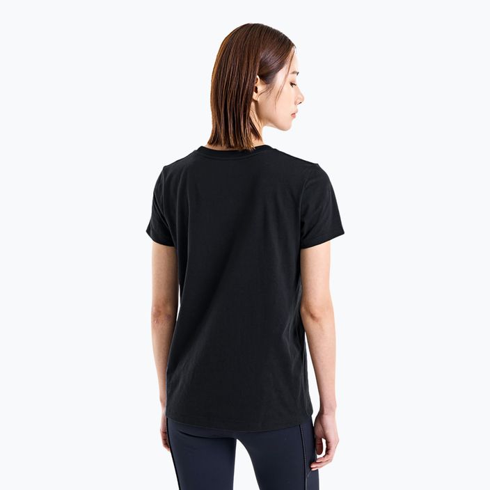 Under Armour Rival Logo Damen-T-Shirt schwarz/weiß 3