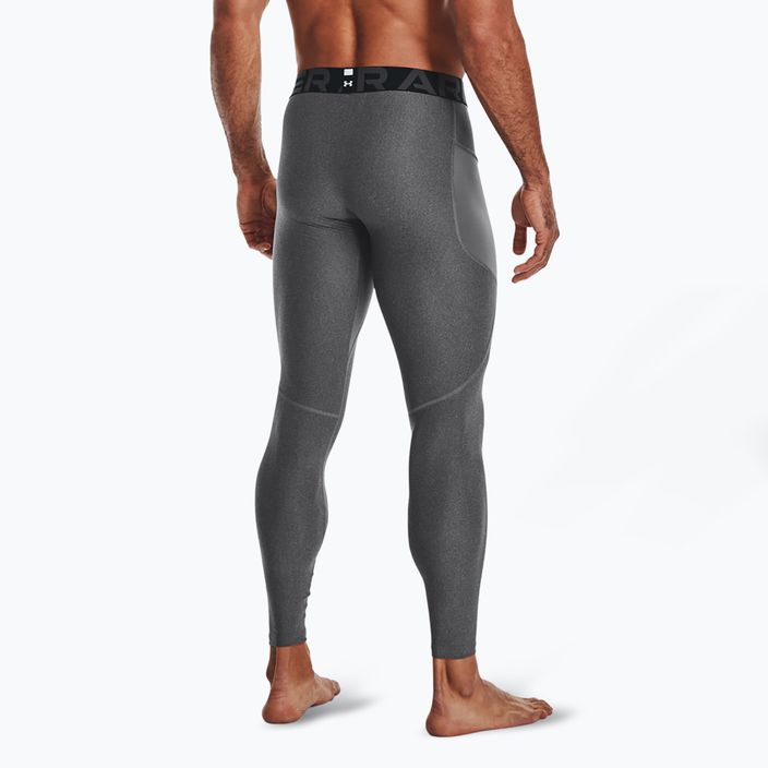 Under Armour HeatGear carbon heather/schwarz Herren Trainingsleggings 3