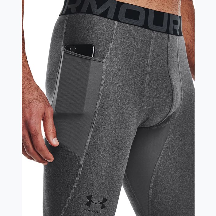 Under Armour HeatGear carbon heather/schwarz Herren Trainingsleggings 4