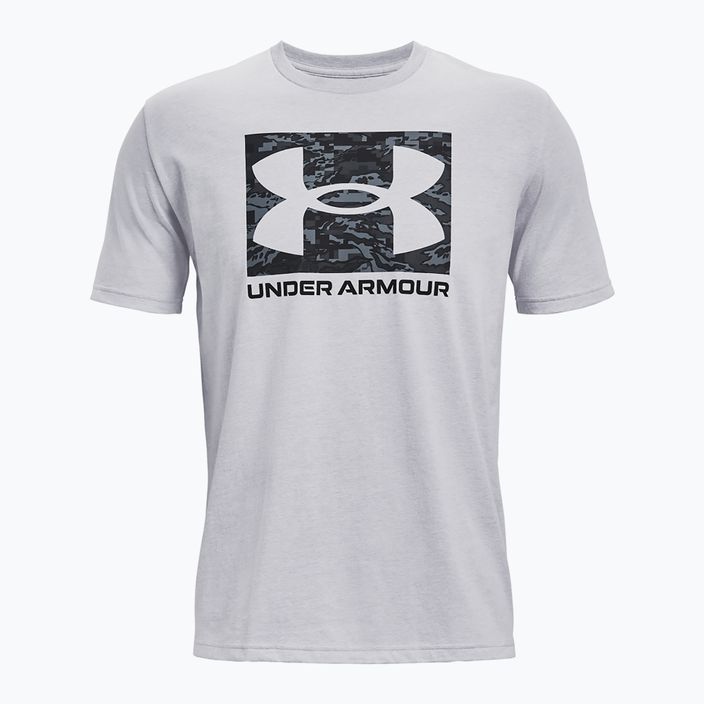 Under Armour ABC Camo Boxed Logo mod grau helles Heidekraut/schwarz Herren-Training-T-Shirt 5