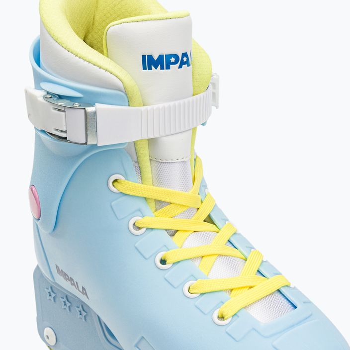 Inline-Skates Damen IMPALA Lightspeed Inline Skate blau-gelb IMPINLINE1 5