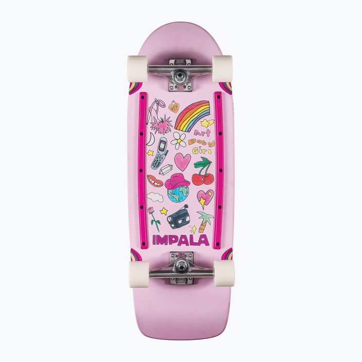 IMPALA Latis Cruiser Kunst Baby Mädchen Skateboard 2