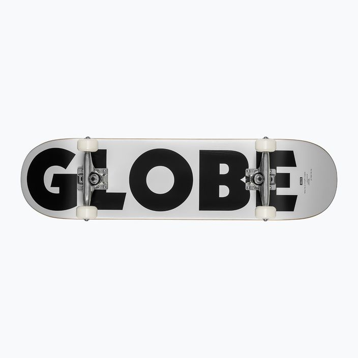 Globe G0 classic Skateboard Fubar schwarz/weiß 10525402_WHT/BLK