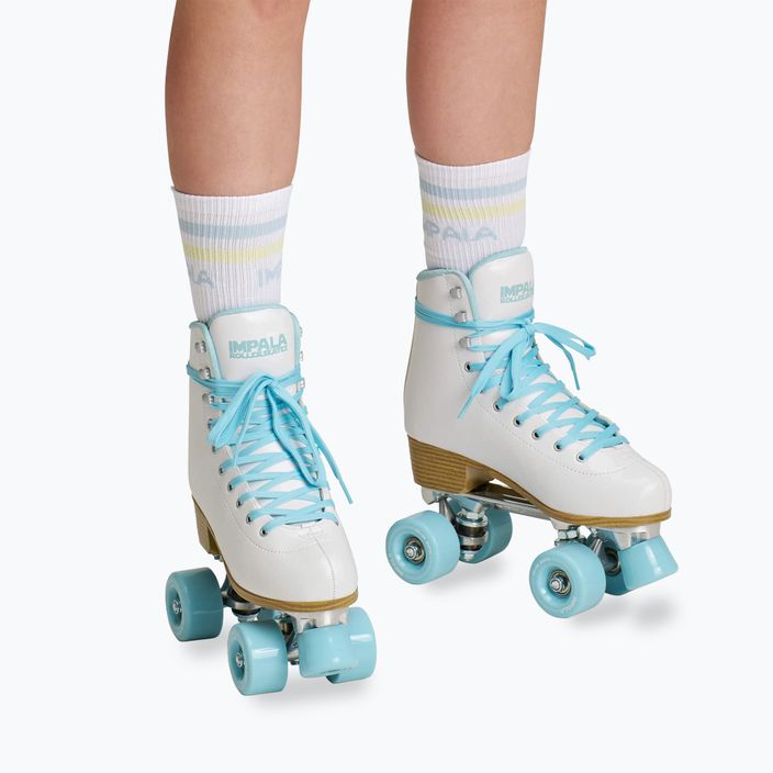 Damen Rollschuhe IMPALA Quad Skate weiß Eis 3