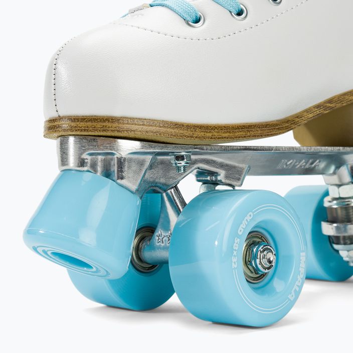 Damen Rollschuhe IMPALA Quad Skate weiß Eis 8
