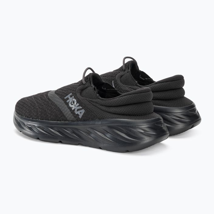 Men's HOKA Ora Recovery Schuh 2 schwarz/schwarz 3