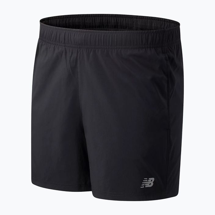 New Balance Core Run 5" Herren-Shorts schwarz