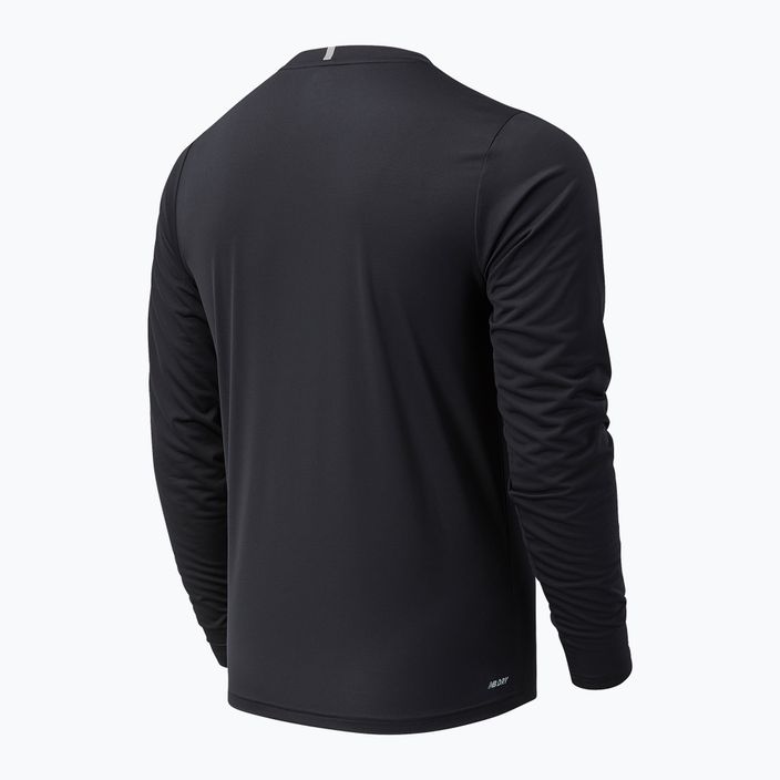 Herren New Balance Core Run Longsleeve schwarz 2