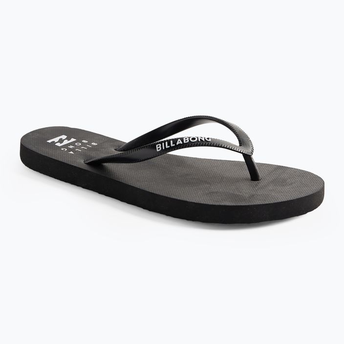 Damen Billabong Dama Flip Flops schwarz weiß 2 8