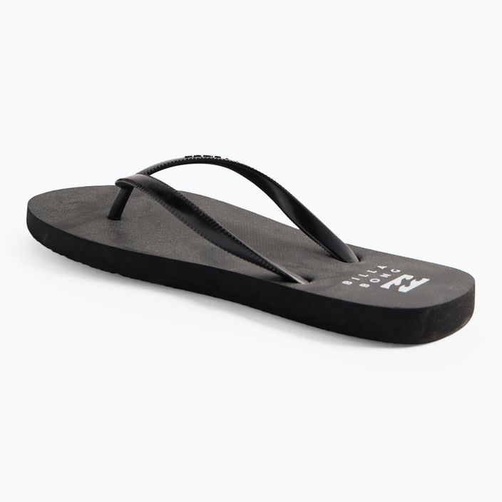 Damen Billabong Dama Flip Flops schwarz weiß 2 9