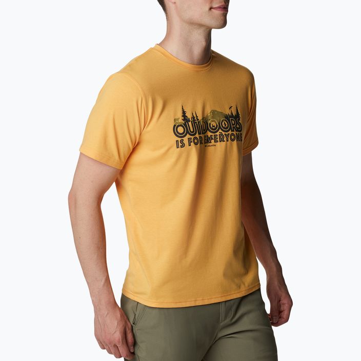 Columbia Sun Trek Herren-Trekkinghemd gelb 1931172 3