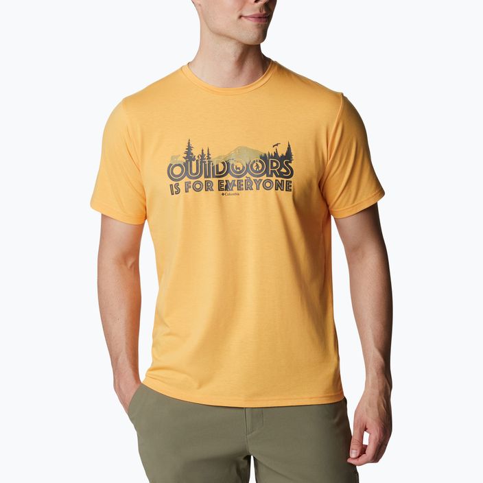 Columbia Sun Trek Herren-Trekkinghemd gelb 1931172 5