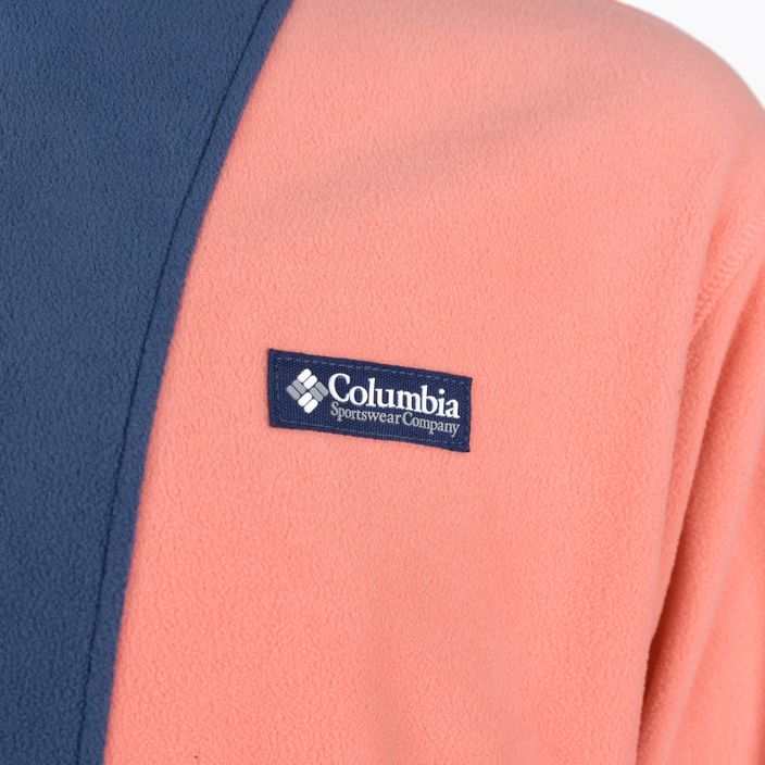 Columbia Back Bowl Herren Fleece-Sweatshirt in Orange und Blau 1890764 3