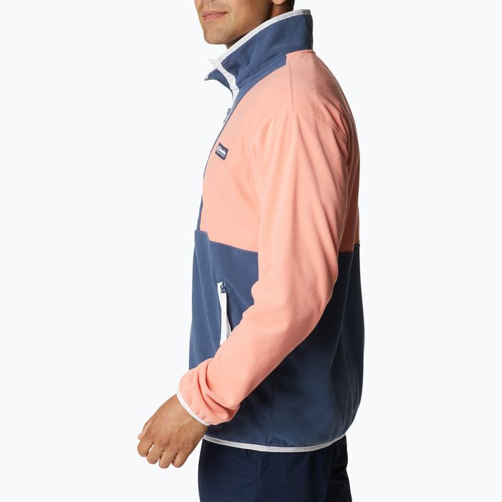 Columbia Back Bowl Herren Fleece-Sweatshirt in Orange und Blau 1890764 4