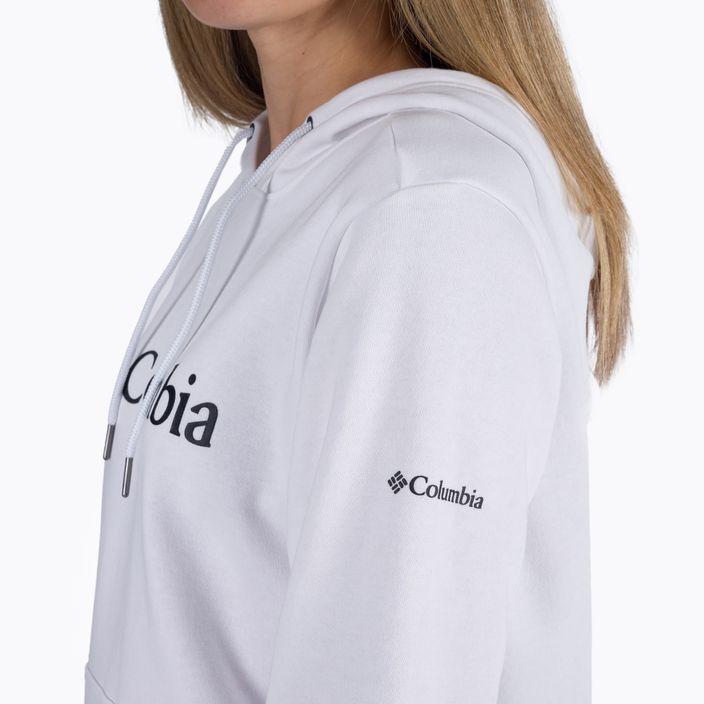 Damen-Trekking-Sweatshirt Columbia Logo weiß 1895751 5
