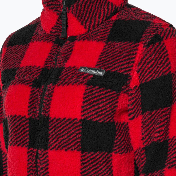Columbia West Bend Damen-Trekking-Sweatshirt rot 1939901 3