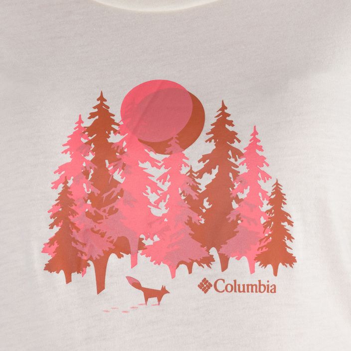 Damen-Trekking-Shirt Columbia Daisy Days Grafik beige 1934592 4